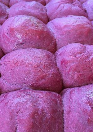 Una foto de Pan de remolacha