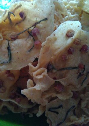 Foto resep Peyek renyah tanpa telur