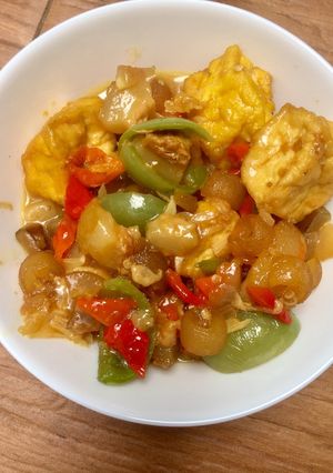 Foto resep Oseng Kikil Pedas