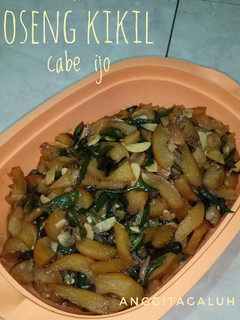 Foto resep Oseng Kikil Cabe Ijo