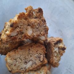 A picture of Keto biscotti (twice cooked).