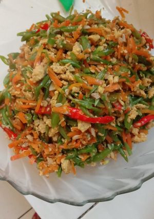 Foto resep Orak arik buncis wortel