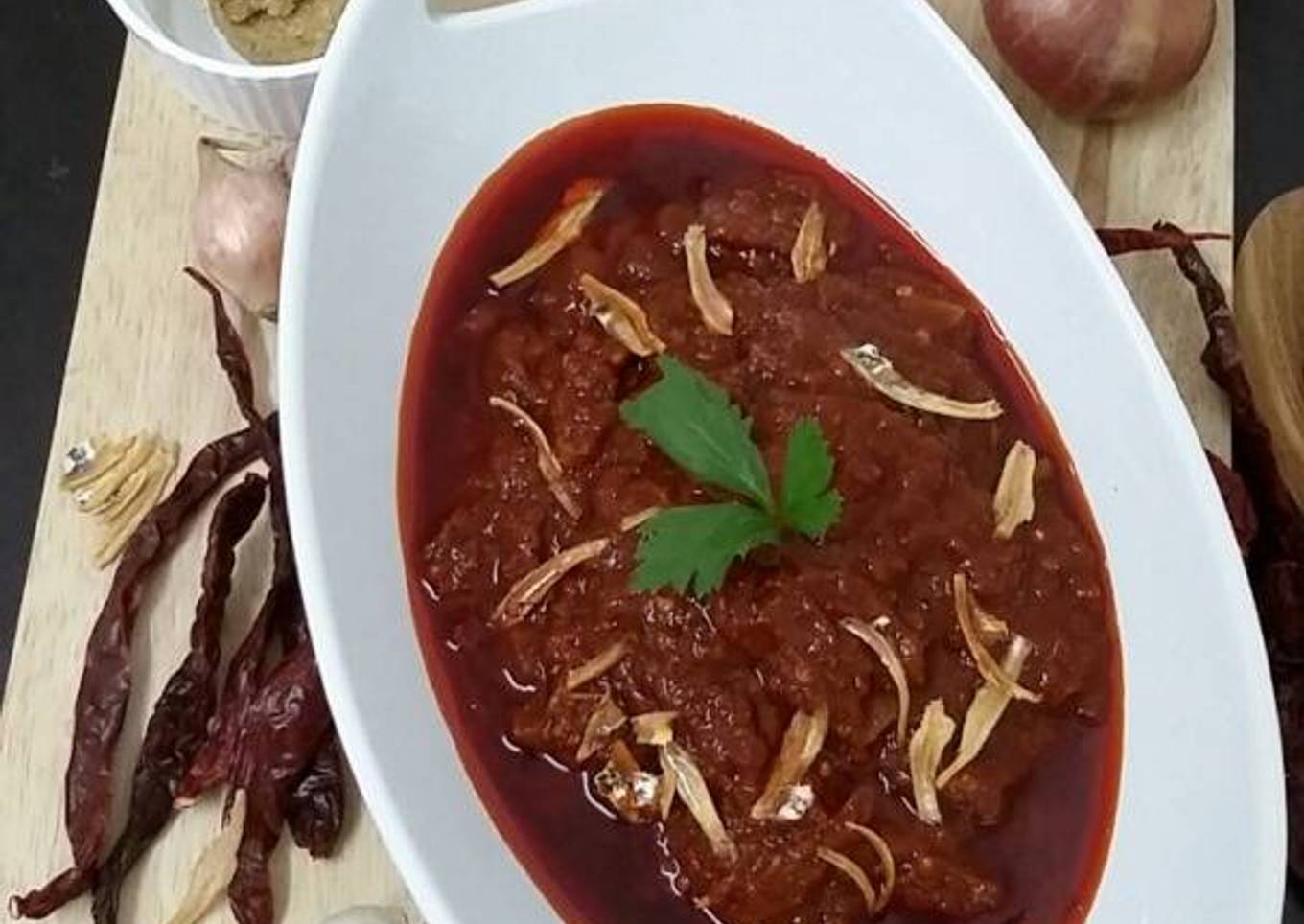 Sambal Tumis Ikan Empedu Klasik. Sambal goreng klasik
