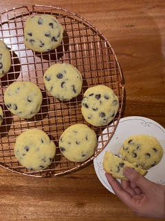 Una foto de Galletas con chispas de chocolate de harina de arroz