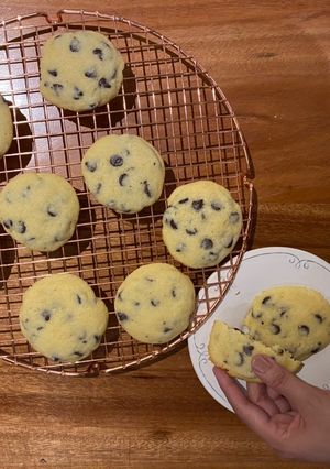 Una foto de Galletas con chispas de chocolate de harina de arroz