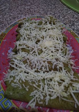 Foto resep Dadar gulung keju greentea keto