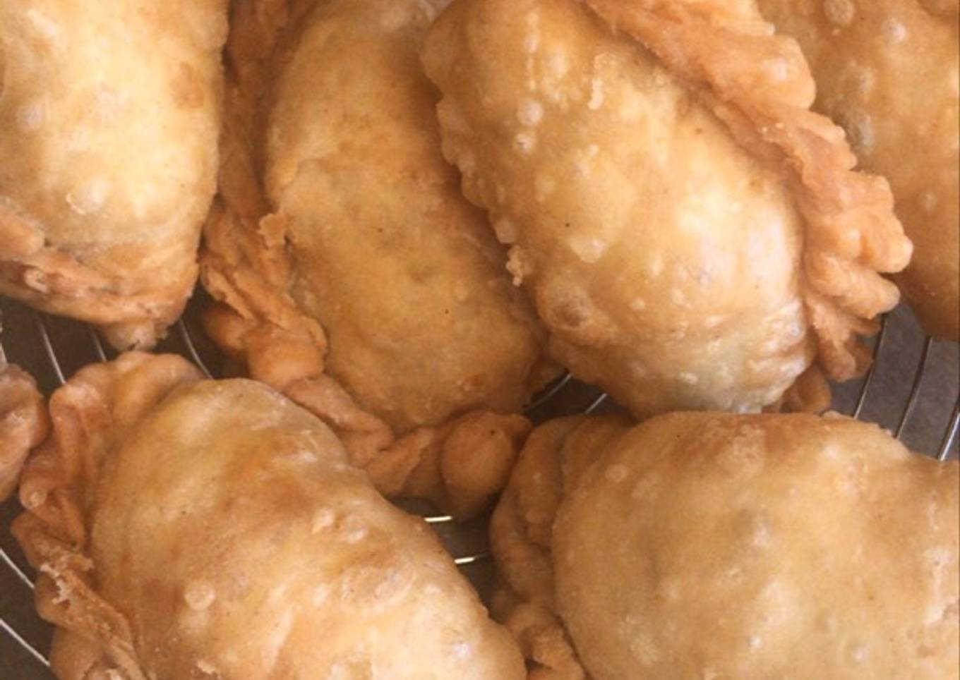Pastel goreng - Indonesian savoury fried pastry *can be Vegan