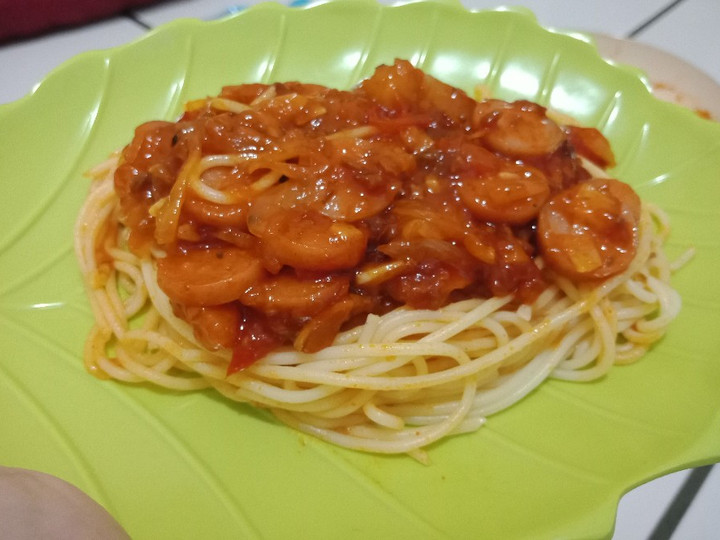 Langkah Mudah untuk Menyiapkan Spagetty saus bolognese simple yang Lezat