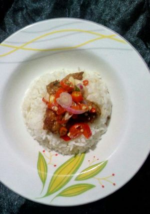 Foto resep Ayam Geprek Sambal Matah
