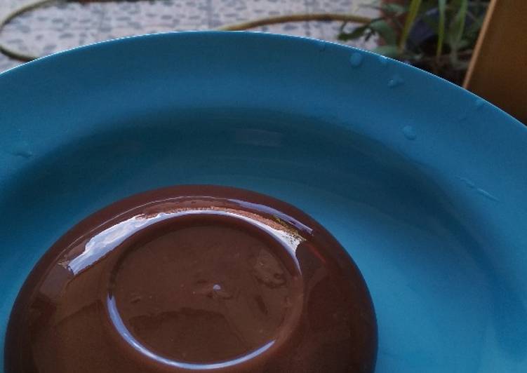 Silky pudding nyoklat