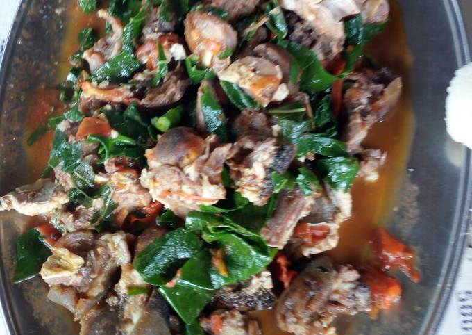 Simple Way to Make Perfect Mixed beef with greens
