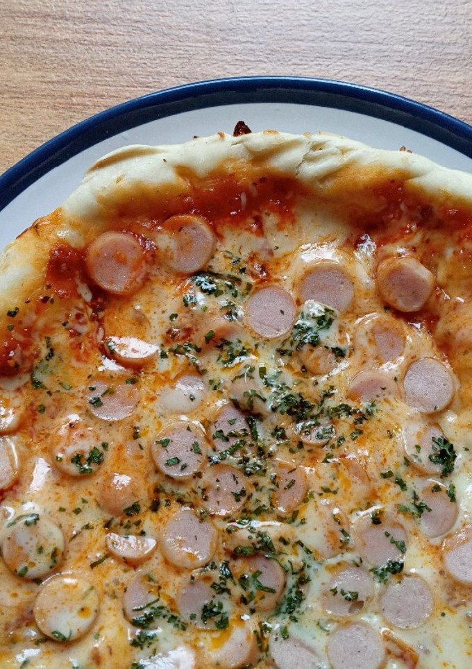 Foto resep Pizza sosis teflon