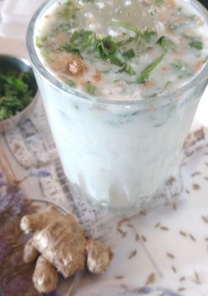 सुमधुर मठ्ठा (Mattha Recipe In Marathi) रेसिपी चे मुख्य फोटो 