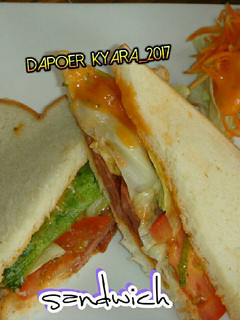 Foto resep Beef Sandwich & Vegetable salad