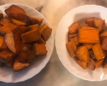 Ultimate Cooking Recipe Roasted sweet potatoes Delicious Nutritious