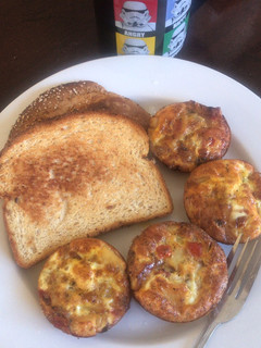 Una foto de Muffin de tortilla española