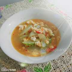 รูปของ Sup Mentimun + Telur (Masakan 2 Bahan Super Simpel)