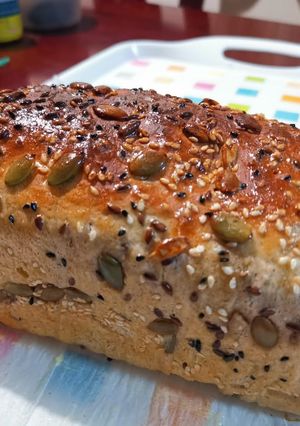 A picture of Multi grain bread.