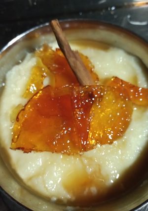 Una foto de Sémola con leche