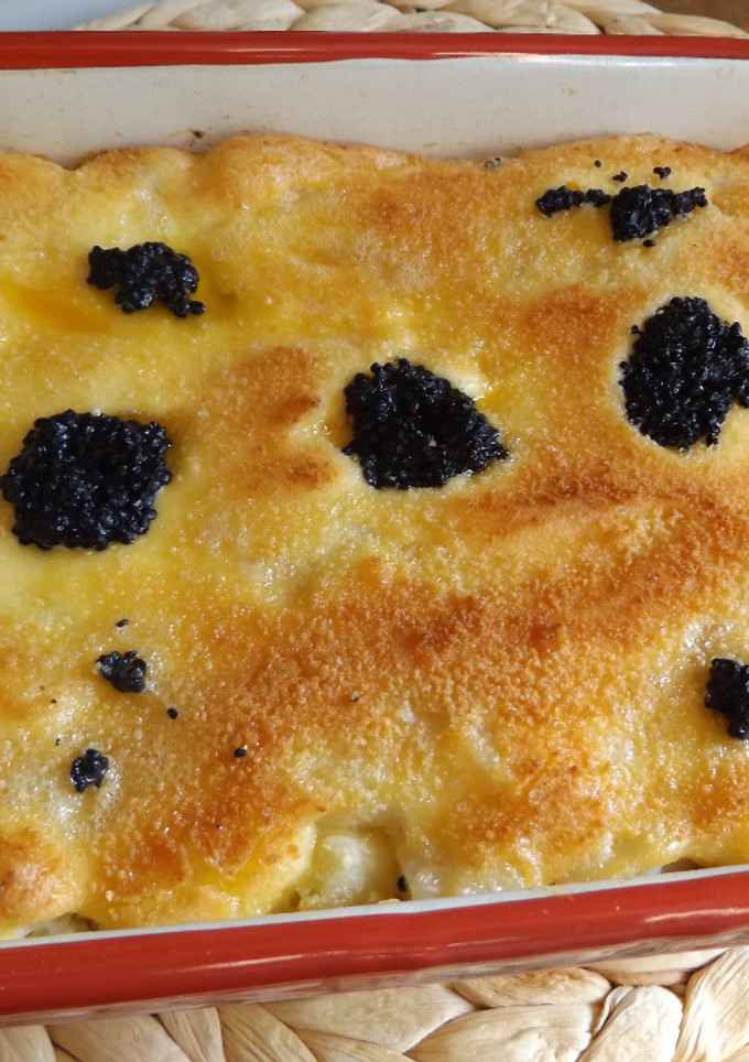 Una foto de Pastel de bacalao con mayonesa