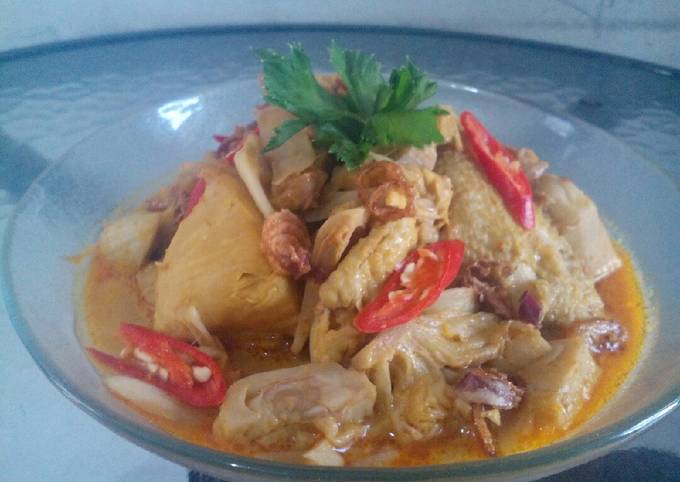 Anti Ribet, Memasak Gulai Nangka Ayam Kuah Merah Ekonomis