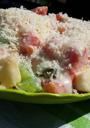 Foto resep Salad Buah Sederhana