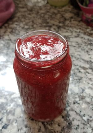 Una foto de Mermelada de frutilla 🍓 sin azúcar