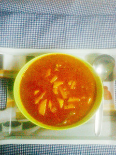 A picture of Taro Root Curry.