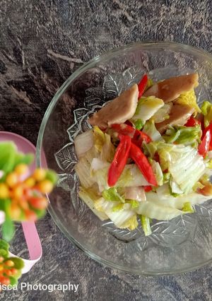 Foto resep Tumis Sawi Putih & bakso