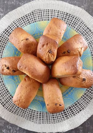 Une photo de Petits Cakes à la Vanille et Pépites de Chocolat / Healthy