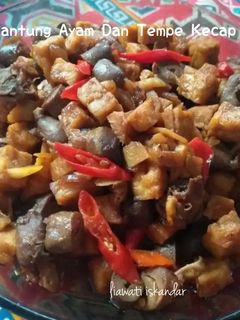 Foto resep Jantung Ayam dan Tempe Kecap
