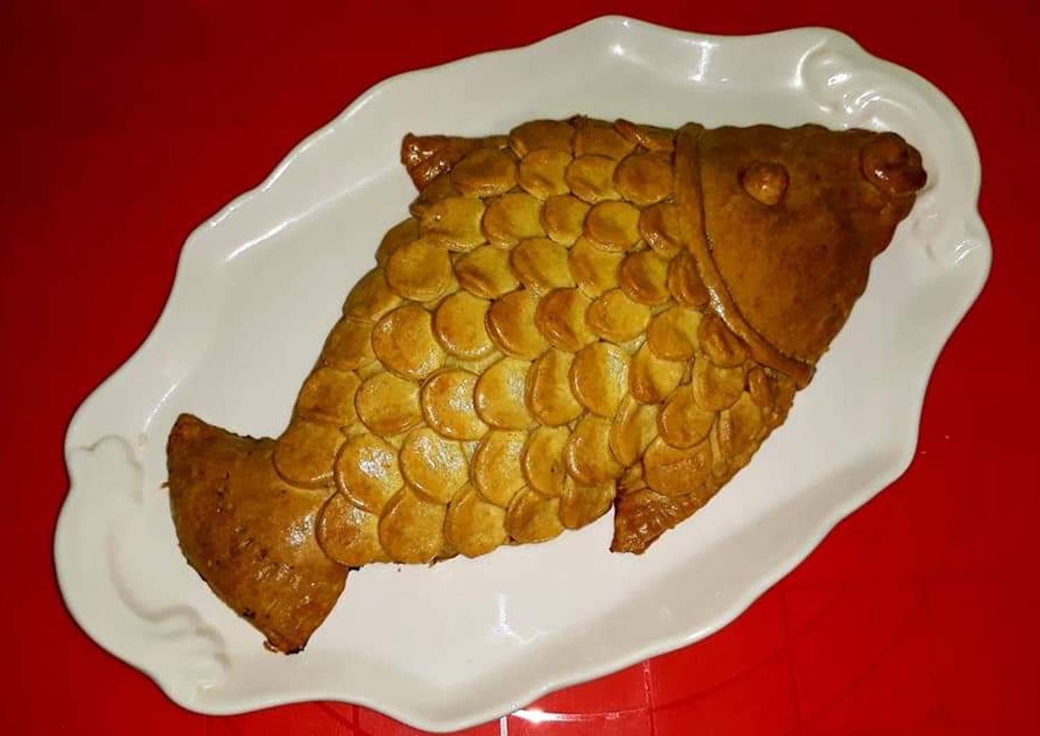 Рыбный пирог когда готова рыба