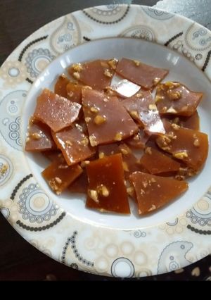 عکسی از دستور پولکی گردویی