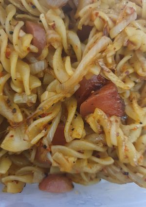 Foto resep Fussili sosis ala rumahan 😄