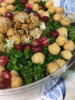 صورة لوصفة فتة الباذنجان والزهرة