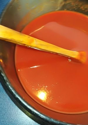Una foto de Salsa de Chile guajillo. ॐ