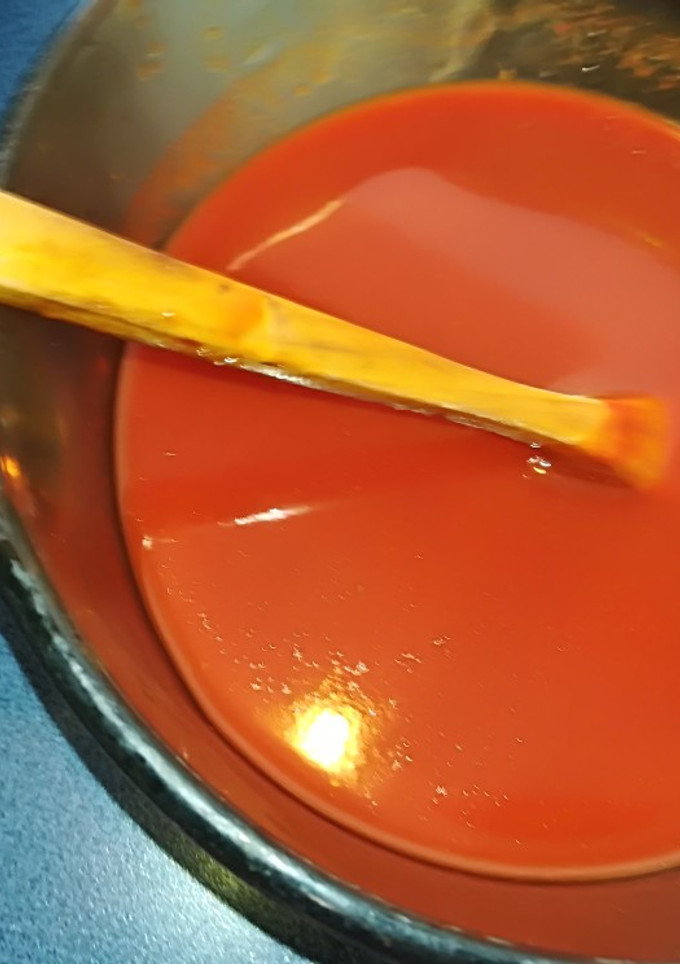 Una foto de Salsa de Chile guajillo. ॐ
