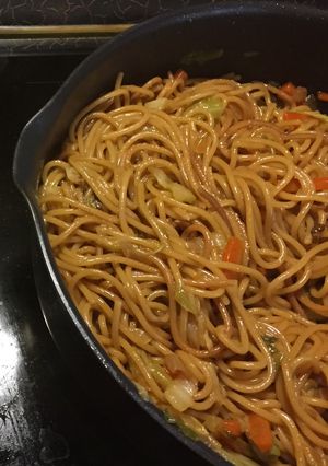 Kínai sült tészta recept fotója