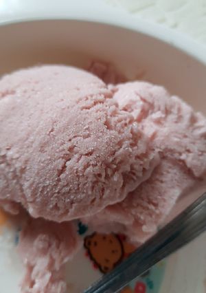 Foto resep Es krim strobery tanpa SP