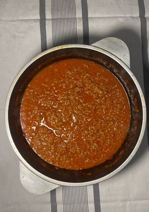 Una foto de Salsa bolognesa
