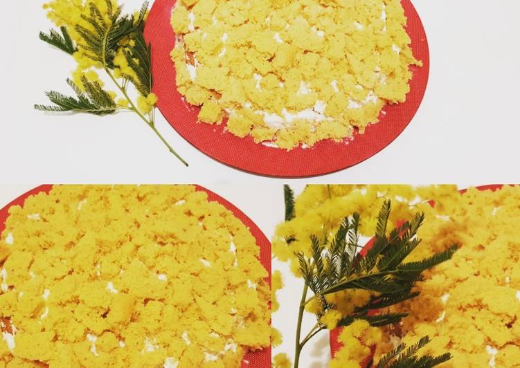 Torta Mimosa senza lattosio
