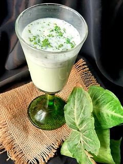 পুদিনার লাচ্ছি। রেসিপির প্রধান ছবি