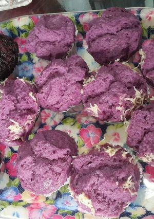 Foto resep Bolu kukus ubi ungu anti galau