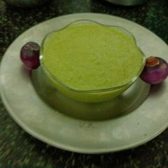 Green coriander Chutney A picture of Green coriander Chutney.