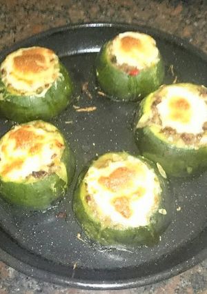 Una foto de Zapallitos rellenos