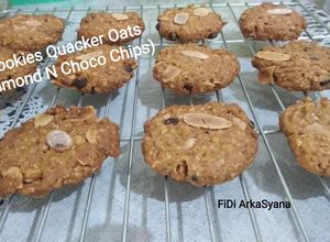 Foto resep Cookies Quacker Oats