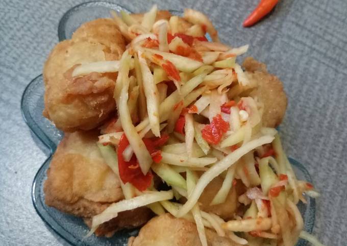 Anti Ribet, Buat Gurame crispy sambal mangga Anti Gagal