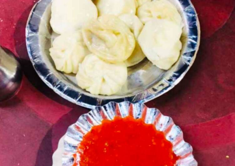 Easiest Way to Make Ultimate Veg Momos Recipe