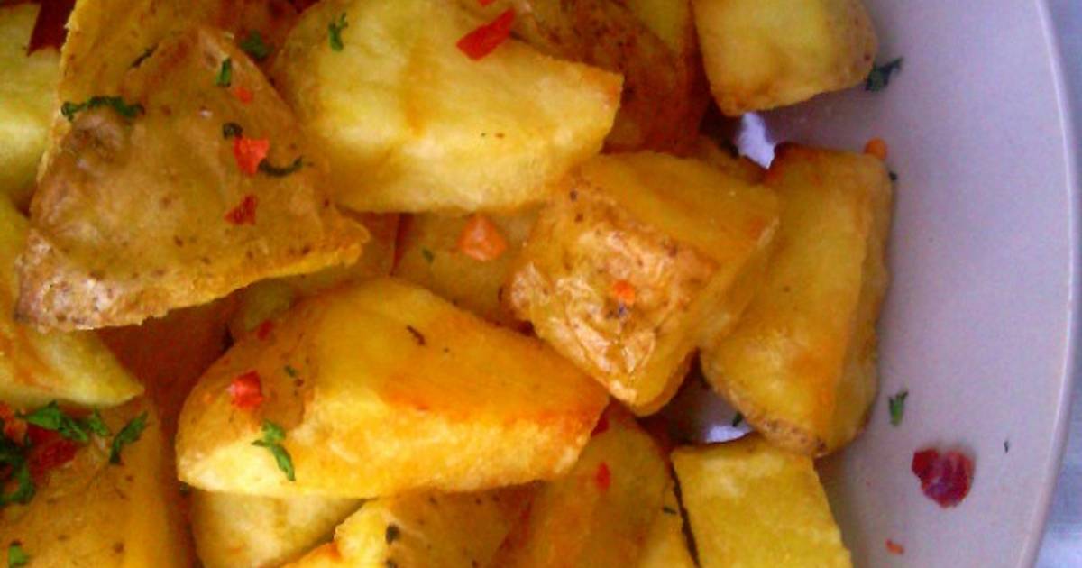 Skin on Twice Deep Fried Breakfast Potatoes Recipe by Mulunga Alukwe