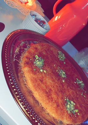 صورة لوصفة اسهل واسرع كنافه